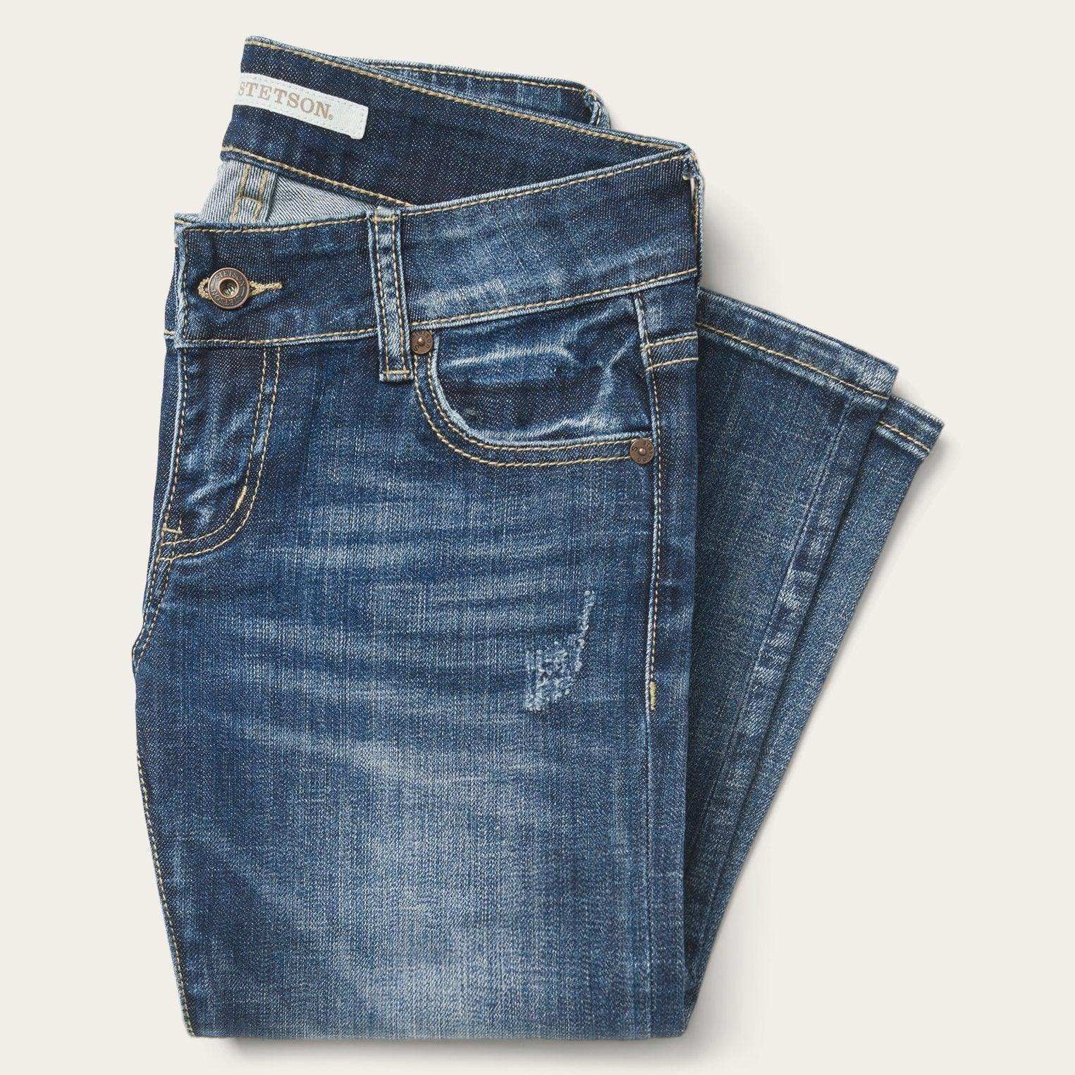 Stetson Skinny Straight Leg Fit Jean - Stetson - Flyclothing LLC