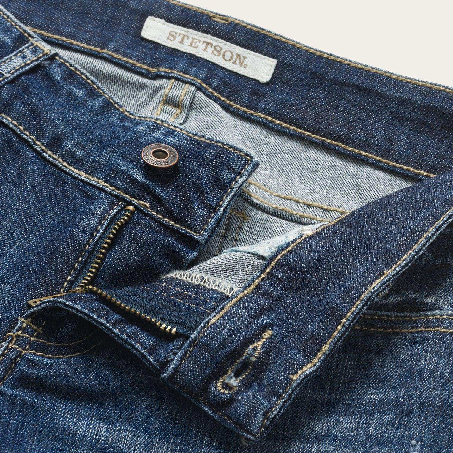 Stetson Skinny Straight Leg Fit Jean - Stetson - Flyclothing LLC