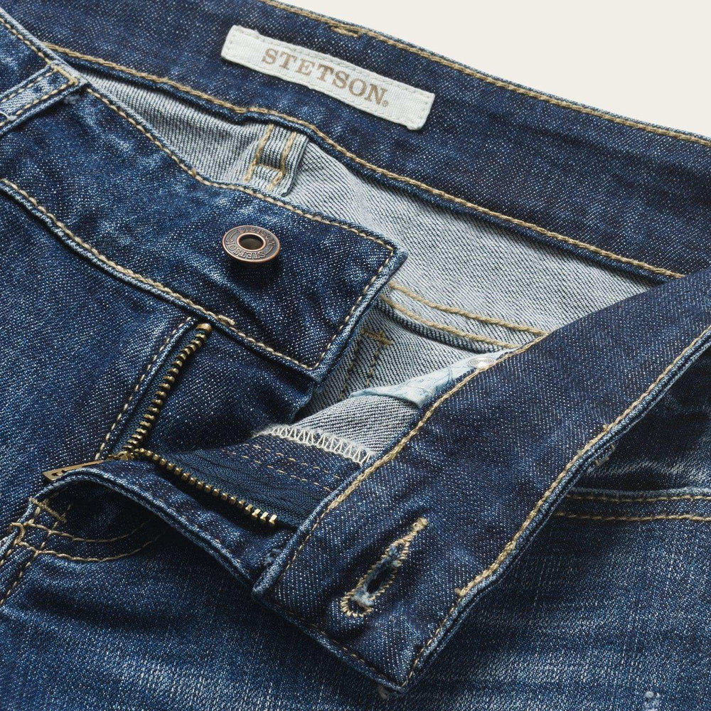 Stetson Skinny Straight Leg Fit Jean - Stetson - Flyclothing LLC