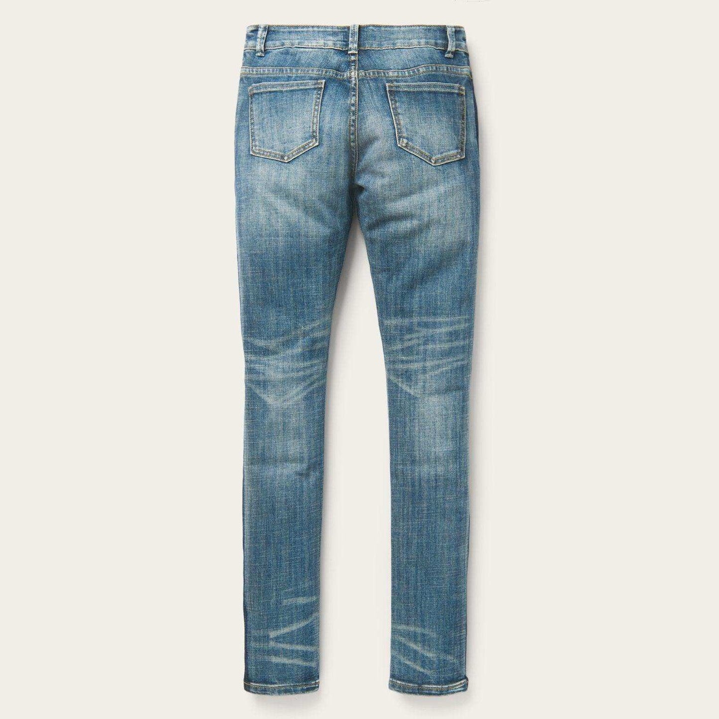 Stetson Skinny Fit Stripe Leg Jean - Stetson - Flyclothing LLC