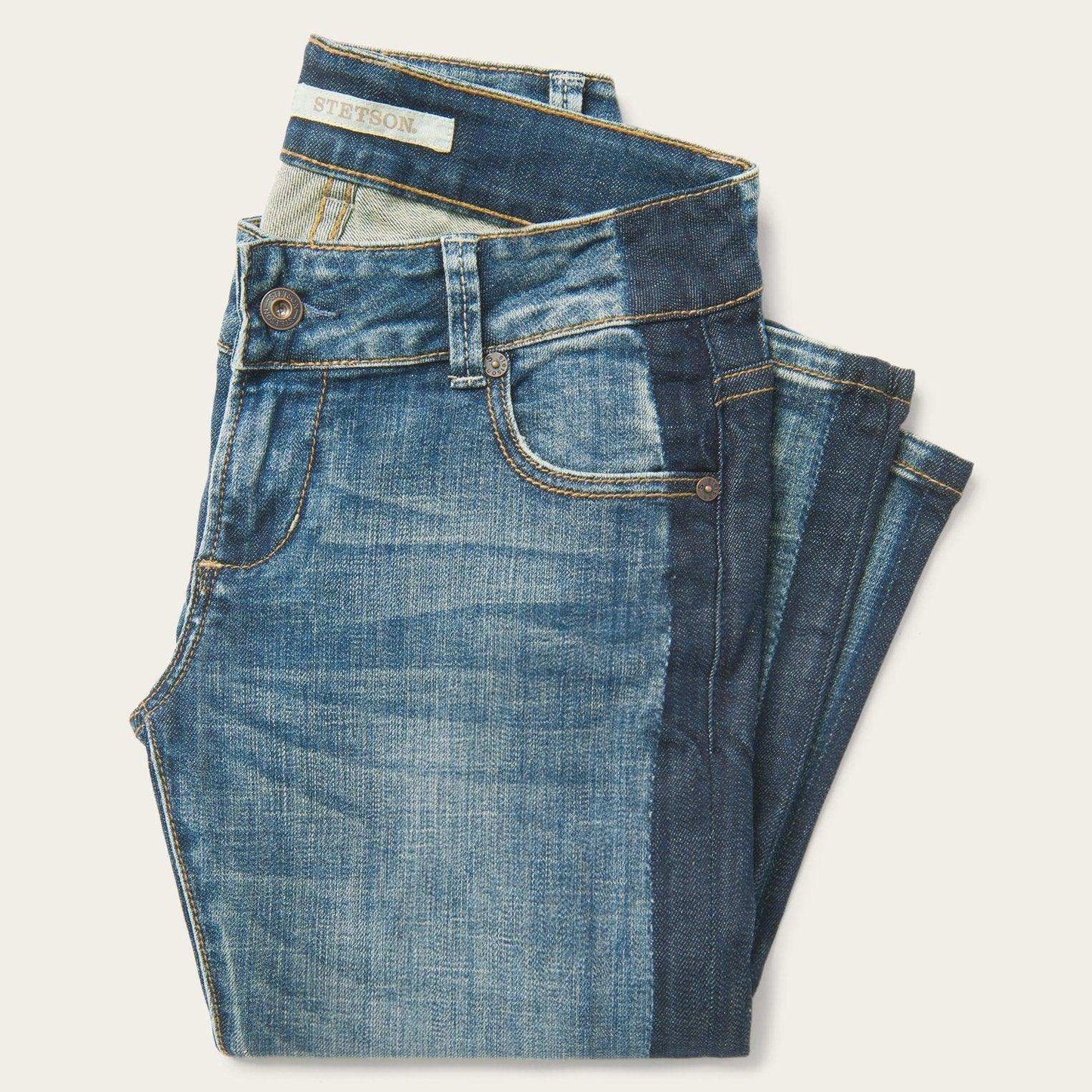 Stetson Skinny Fit Stripe Leg Jean - Stetson - Flyclothing LLC