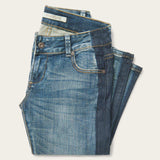 Stetson Skinny Fit Stripe Leg Jean - Stetson - Flyclothing LLC