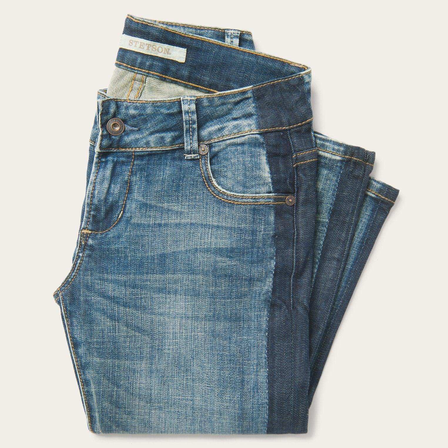 Stetson Skinny Fit Stripe Leg Jean - Stetson - Flyclothing LLC