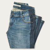 Stetson Skinny Fit Stripe Leg Jean - Stetson
