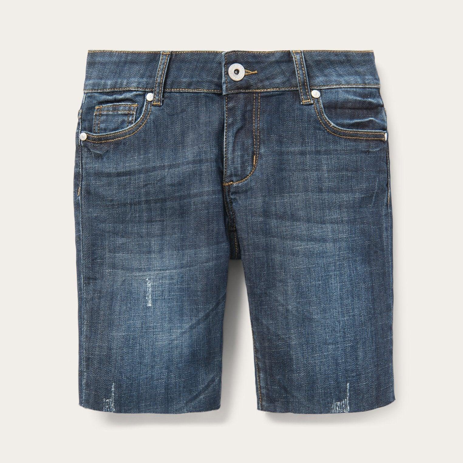 Stetson Dark Wash Denim Shorts - Flyclothing LLC