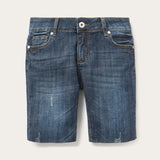 Stetson Dark Wash Denim Shorts - Stetson