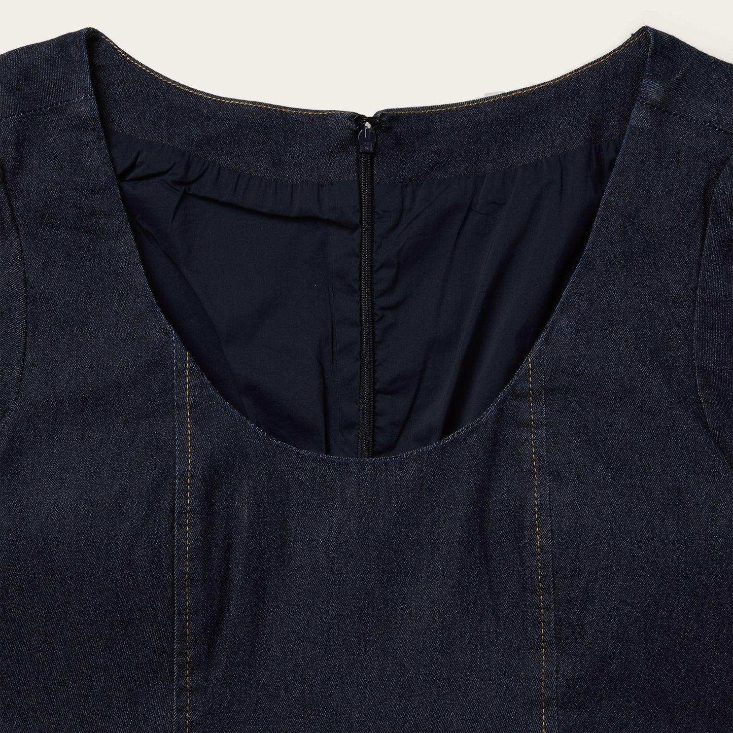 Stetson Dark Denim Dress With Contrast Top Stitching - Stetson - Flyclothing LLC