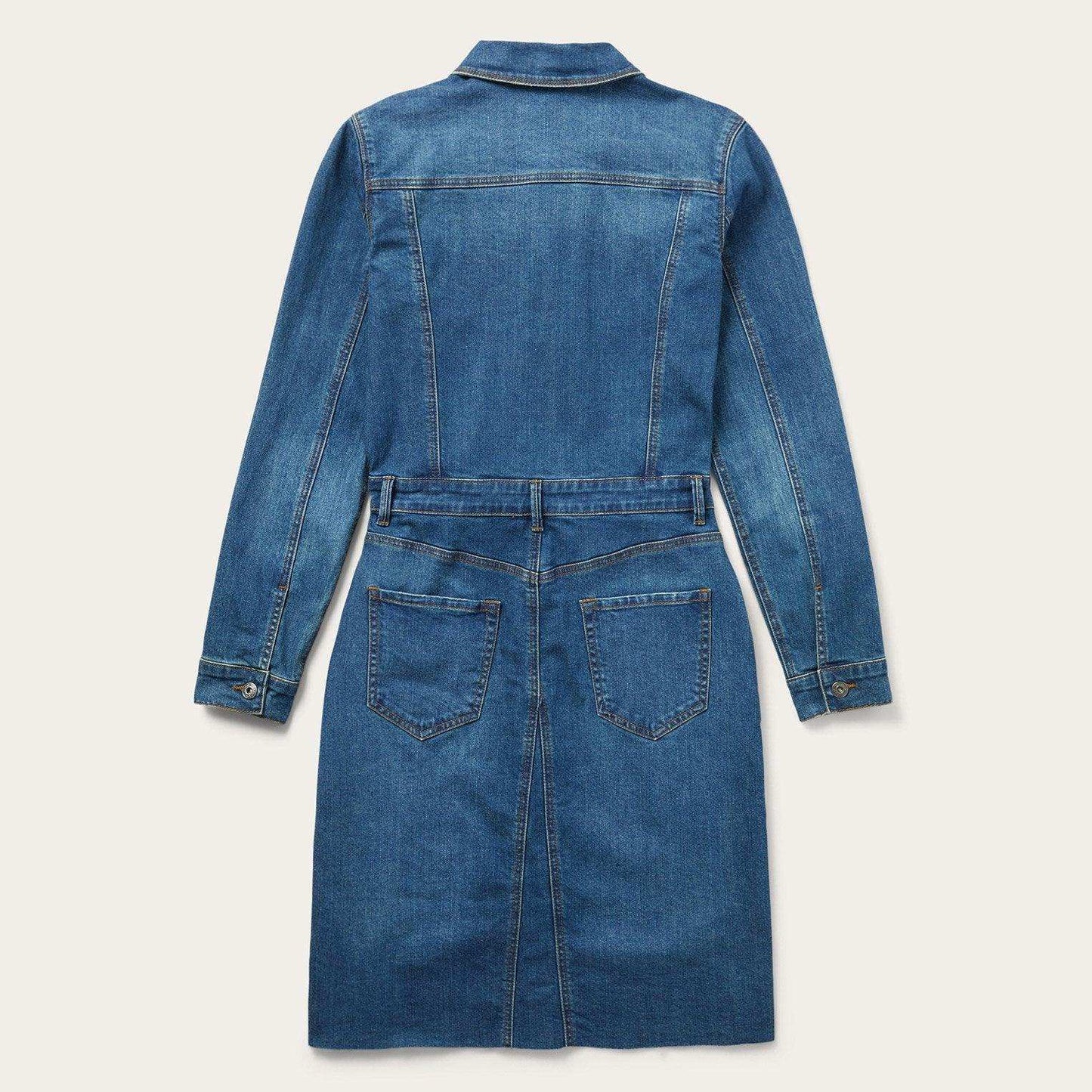 Stetson Premium Denim Shirtdress - Stetson - Flyclothing LLC