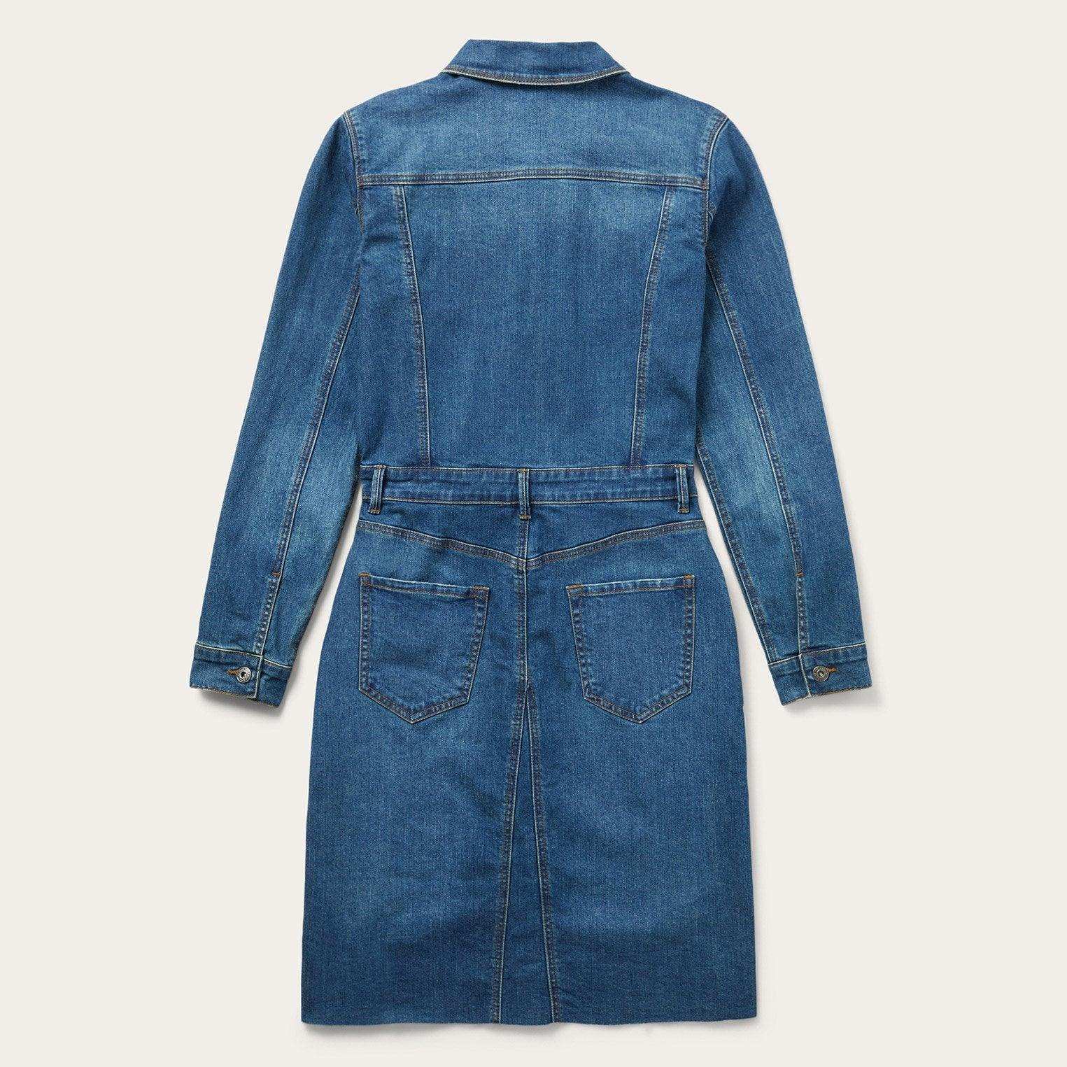 Stetson Premium Denim Shirtdress - Stetson - Flyclothing LLC