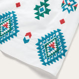 Stetson Bright Schiffli Embroidered White Cotton Lawn Dress - Stetson