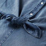 Stetson Denim Tencel Tie-Front Dress - Stetson - Flyclothing LLC