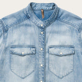 Stetson Long Sleeve Denim Shirt Dress - Stetson - Flyclothing LLC