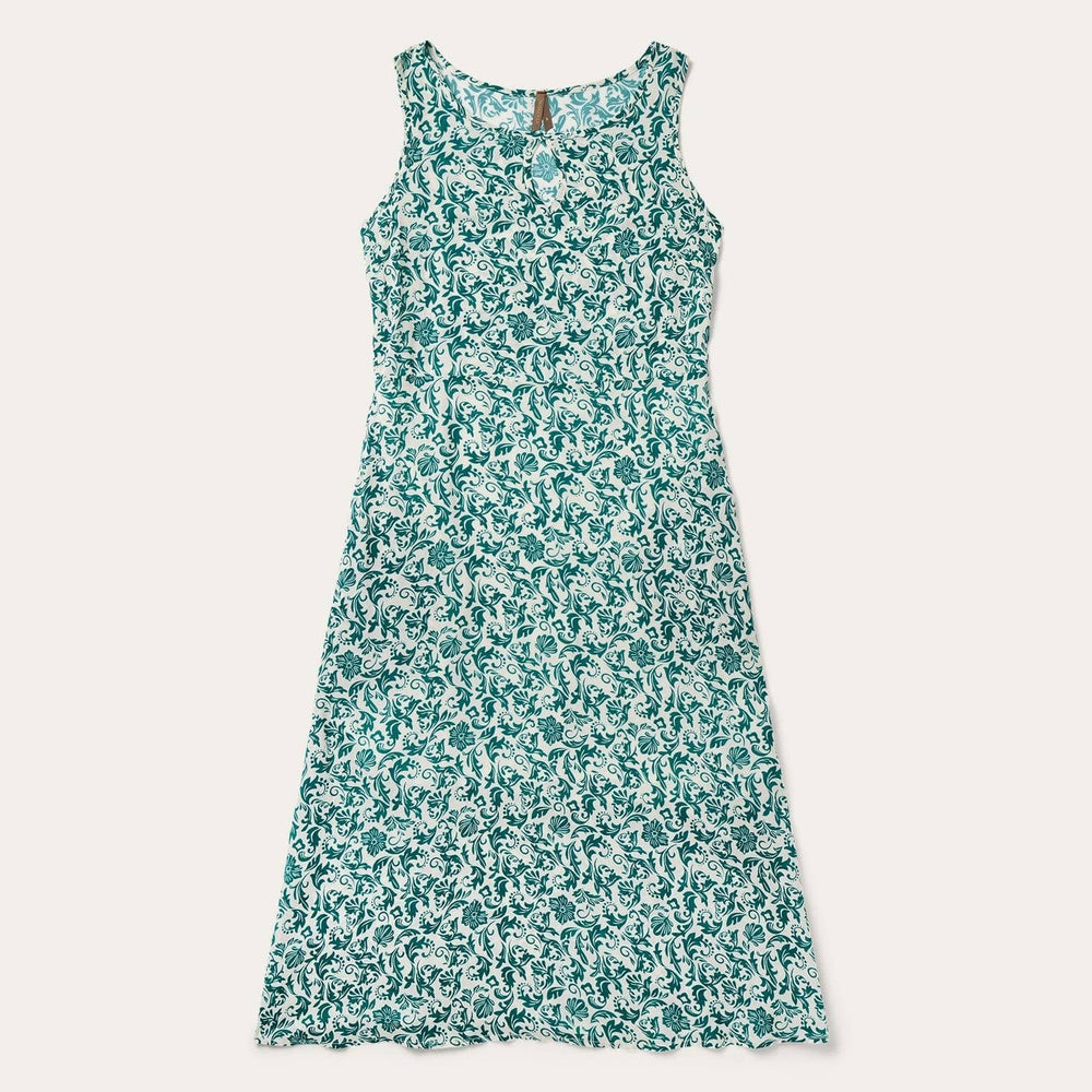 Stetson Jade Floral Print Rayon Sleeveless Dress - Stetson