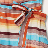Stetson Sunset Serape Print Rayon Herringbone Wrap Front Dress - Stetson - Flyclothing LLC