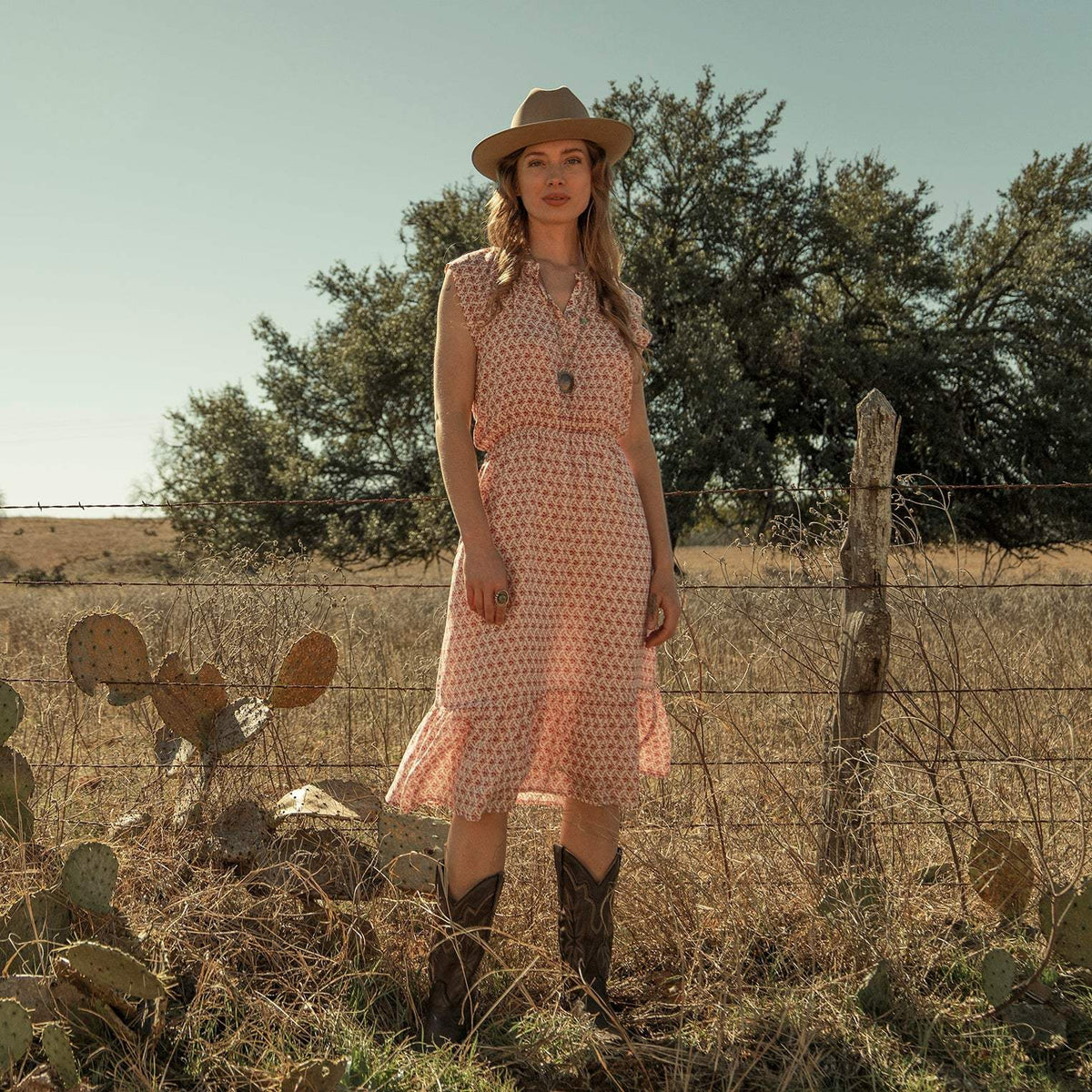 Stetson Cottage Floral Dress - Stetson - Flyclothing LLC