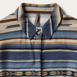 Stetson Indigo Serape Print Rayon Twill Dress - Stetson - Flyclothing LLC