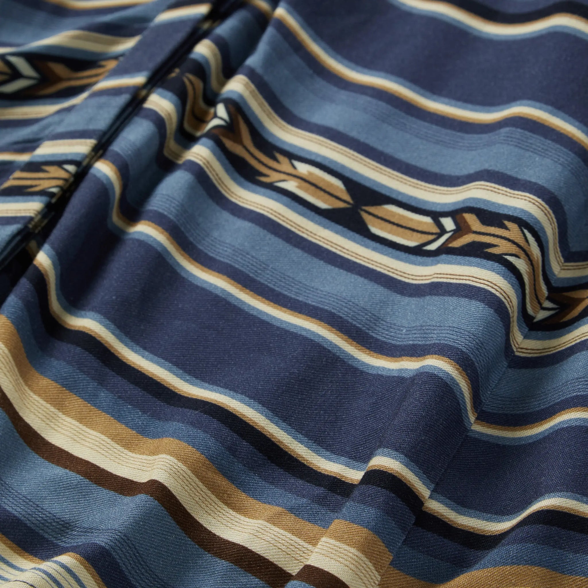 Stetson Indigo Serape Print Rayon Twill Dress - Stetson - Flyclothing LLC