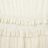 Stetson Cream Rayon Herringbone Dress - Stetson - Flyclothing LLC