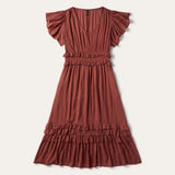 Stetson Cinnamon Rayon Herringbone Dress - Stetson - Flyclothing LLC