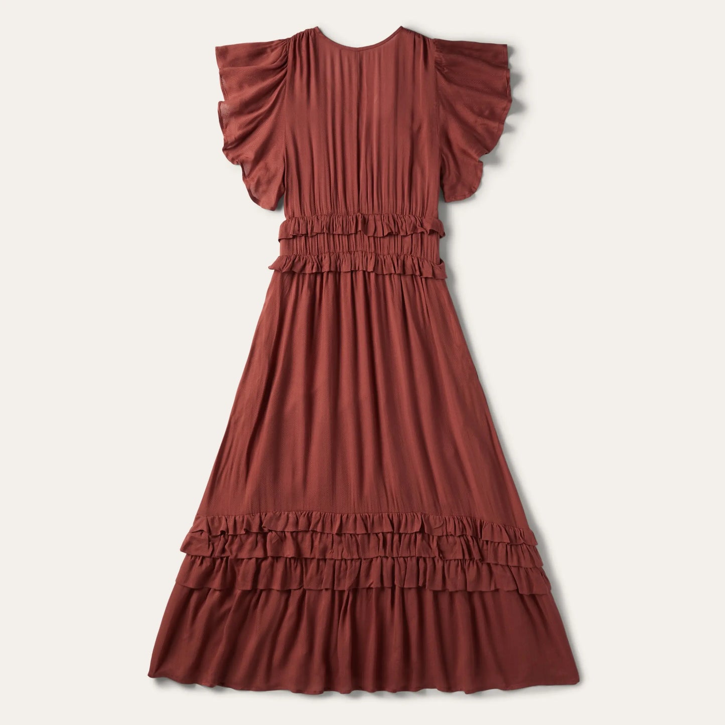 Stetson Cinnamon Rayon Herringbone Dress - Stetson - Flyclothing LLC