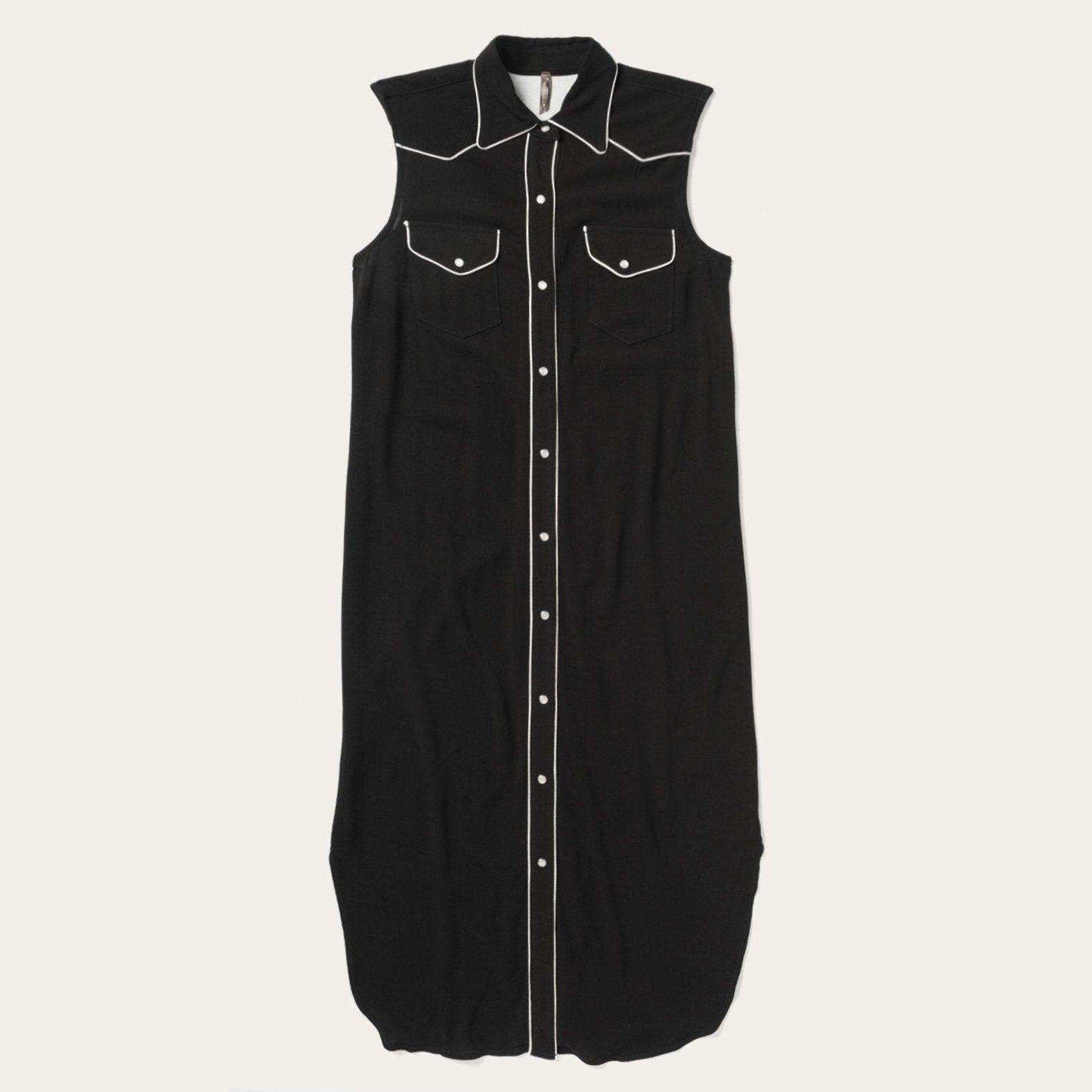 Stetson Sleeveless Western Shirt Dress - Stetson - Flyclothing LLC