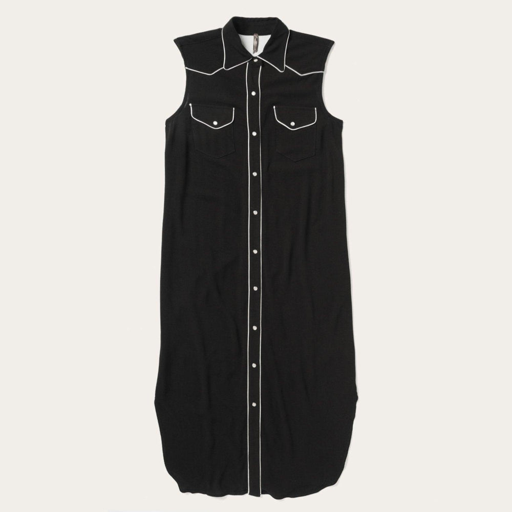 Stetson Sleeveless Western Shirt Dress - Stetson