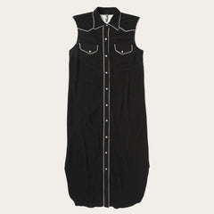 Stetson Sleeveless Western Shirt Dress - Flyclothing LLC