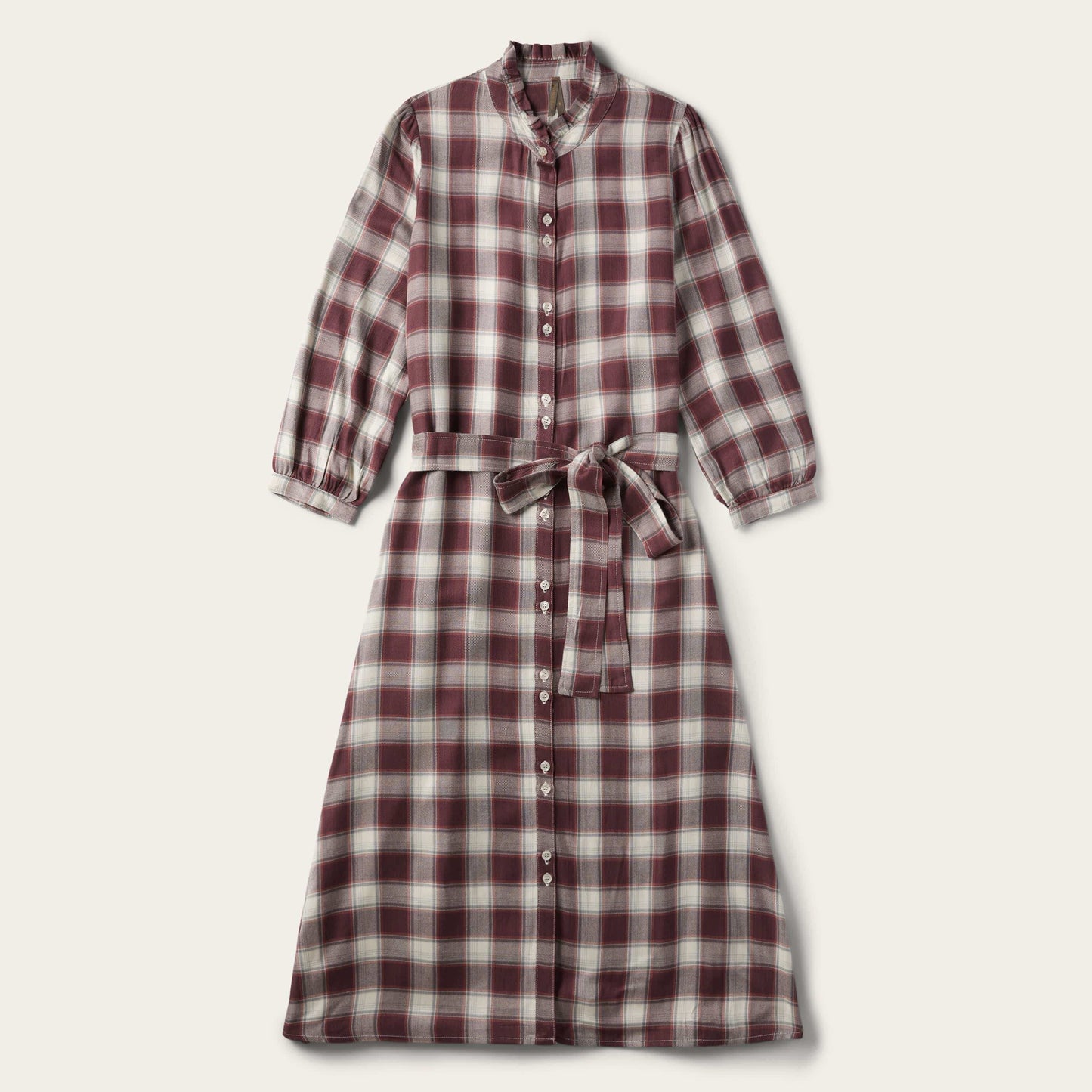 Stetson Gaucho Plaid Prairie Shirt Dress - Stetson - Flyclothing LLC