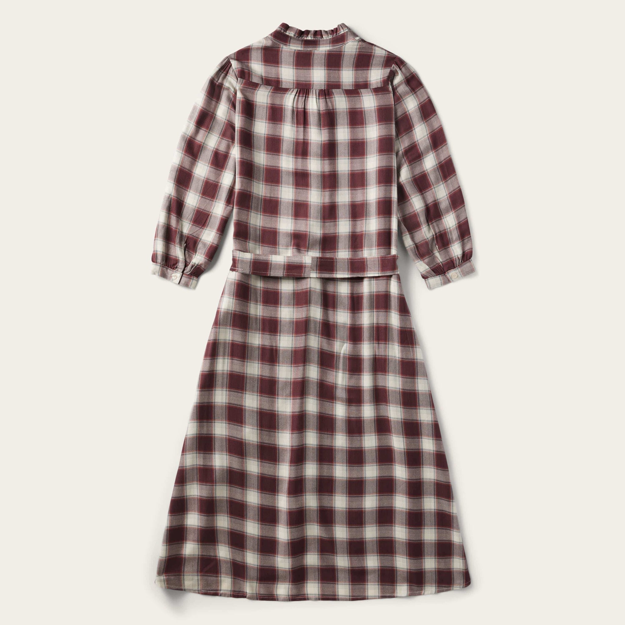 Stetson Gaucho Plaid Prairie Shirt Dress - Stetson - Flyclothing LLC