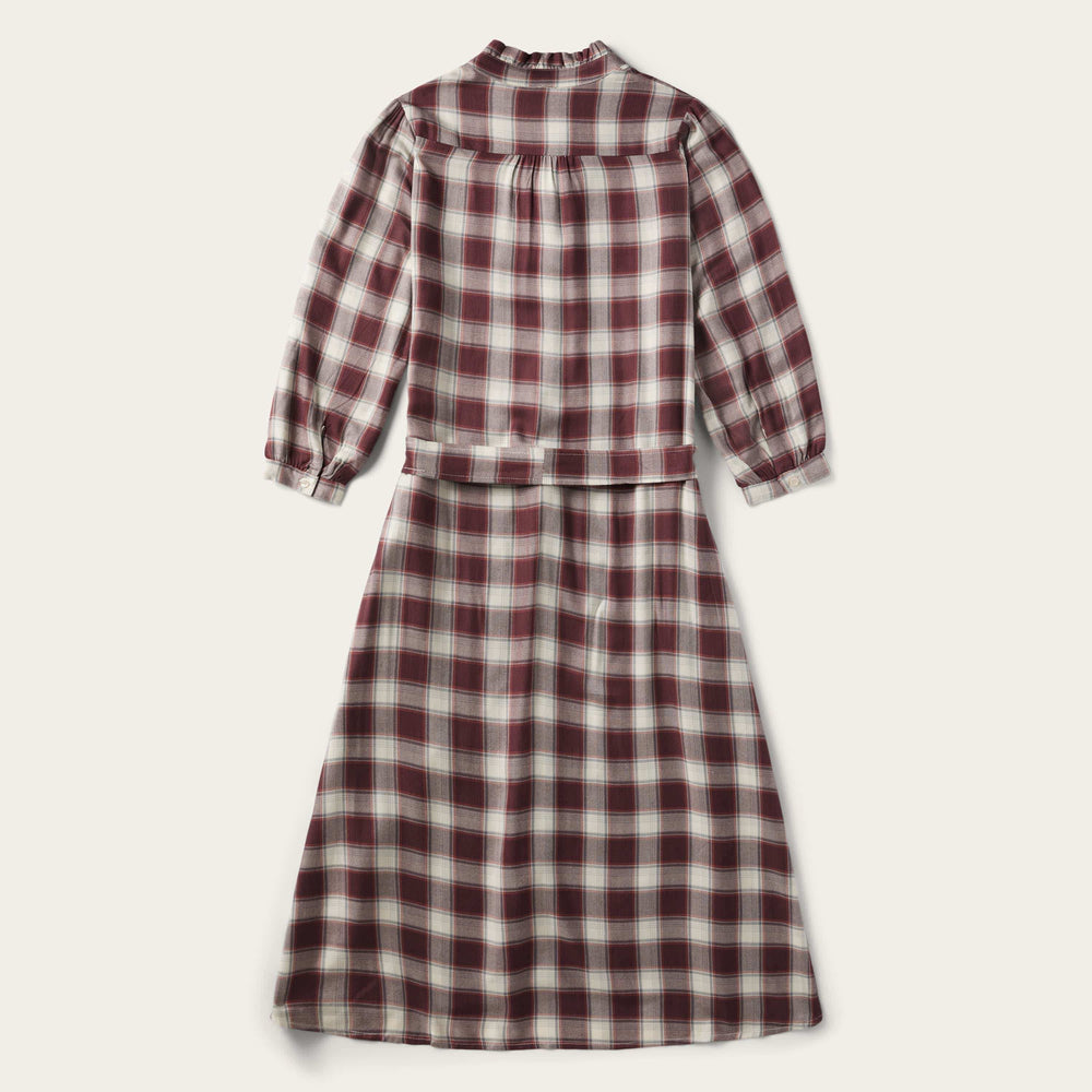 Stetson Gaucho Plaid Prairie Shirt Dress - Stetson - Flyclothing LLC