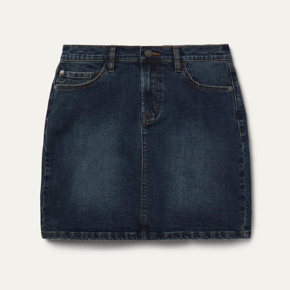 Stetson Stretch Denim 5-Pocket Skirt - Stetson