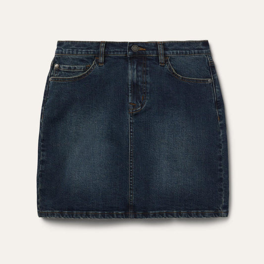 Stetson Stretch Denim 5-Pocket Skirt