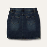 Stetson Stretch Denim 5-Pocket Skirt - Stetson