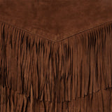Stetson Lamb Suede Fringe Mini Skirt - Stetson