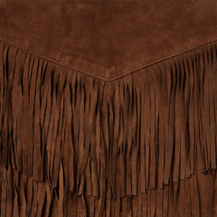 Stetson Lamb Suede Fringe Mini Skirt - Flyclothing LLC