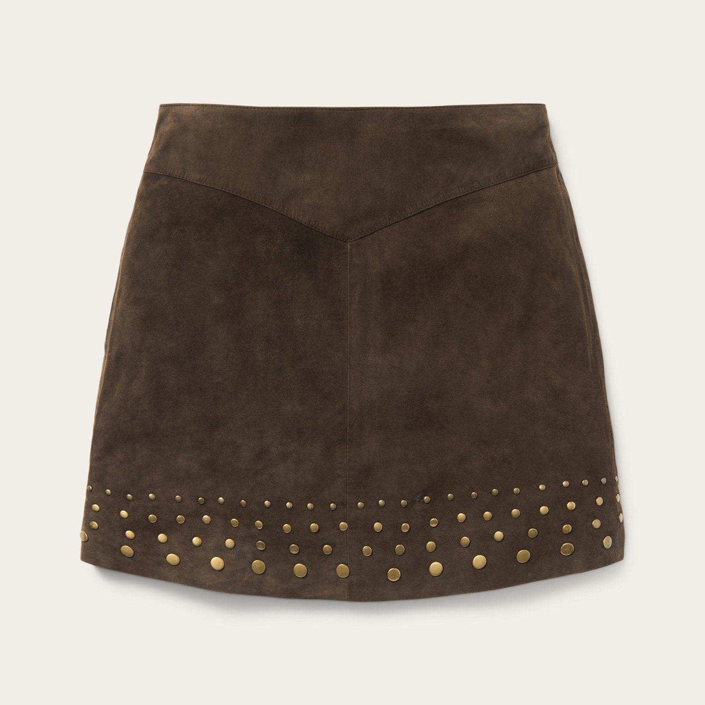 Stetson Lamb Suede Skirt with Nailheads - Stetson - Flyclothing LLC
