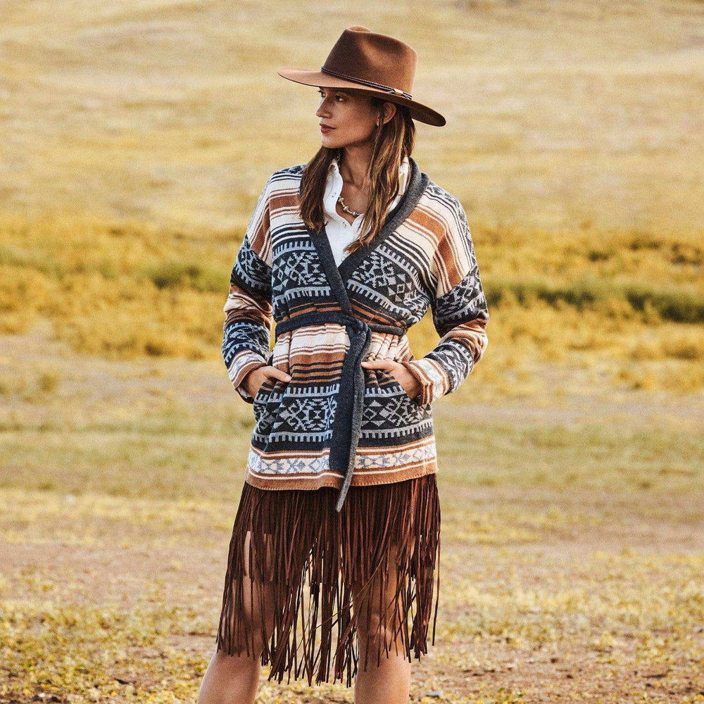 Stetson Suede Fringed Skirt - Stetson - Flyclothing LLC