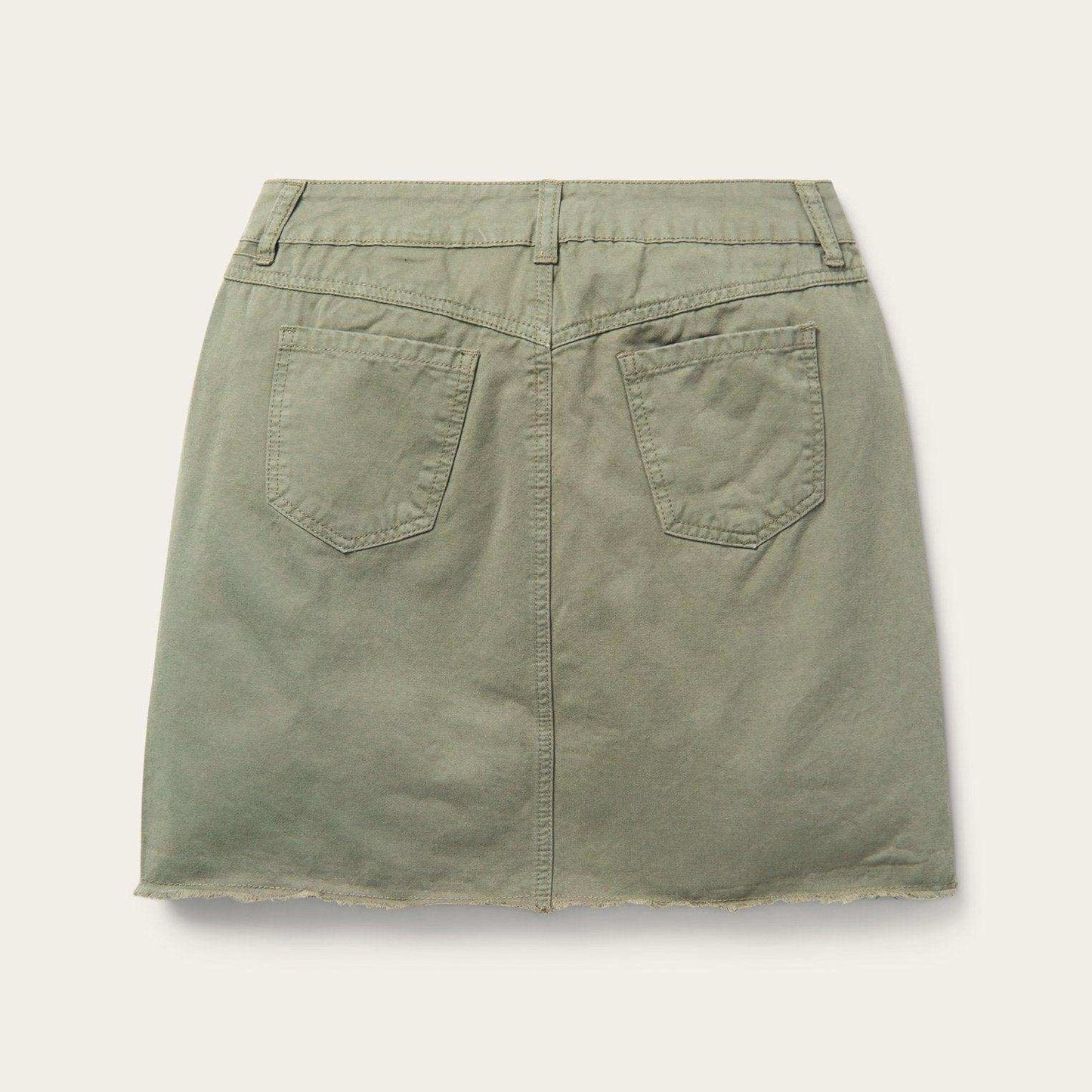 Stetson Army Green Twill 5-Pocket Skirt - Stetson - Flyclothing LLC