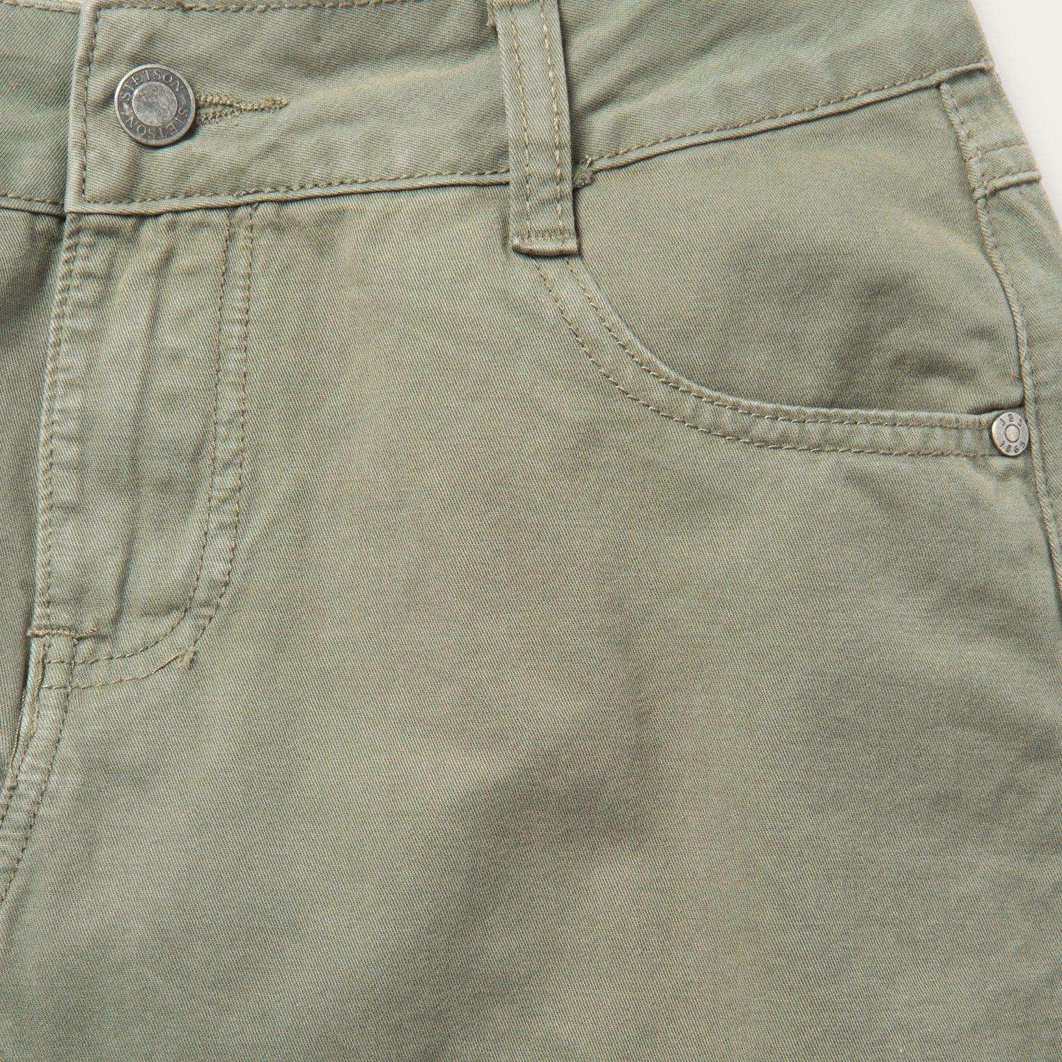 Stetson Army Green Twill 5-Pocket Skirt - Stetson - Flyclothing LLC
