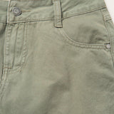 Stetson Army Green Twill 5-Pocket Skirt - Stetson