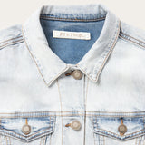 Stetson Light Wash Denim Vest - Stetson