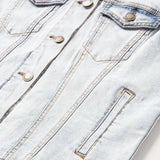Stetson Light Wash Denim Vest - Stetson