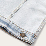Stetson Light Wash Denim Vest - Stetson - Flyclothing LLC