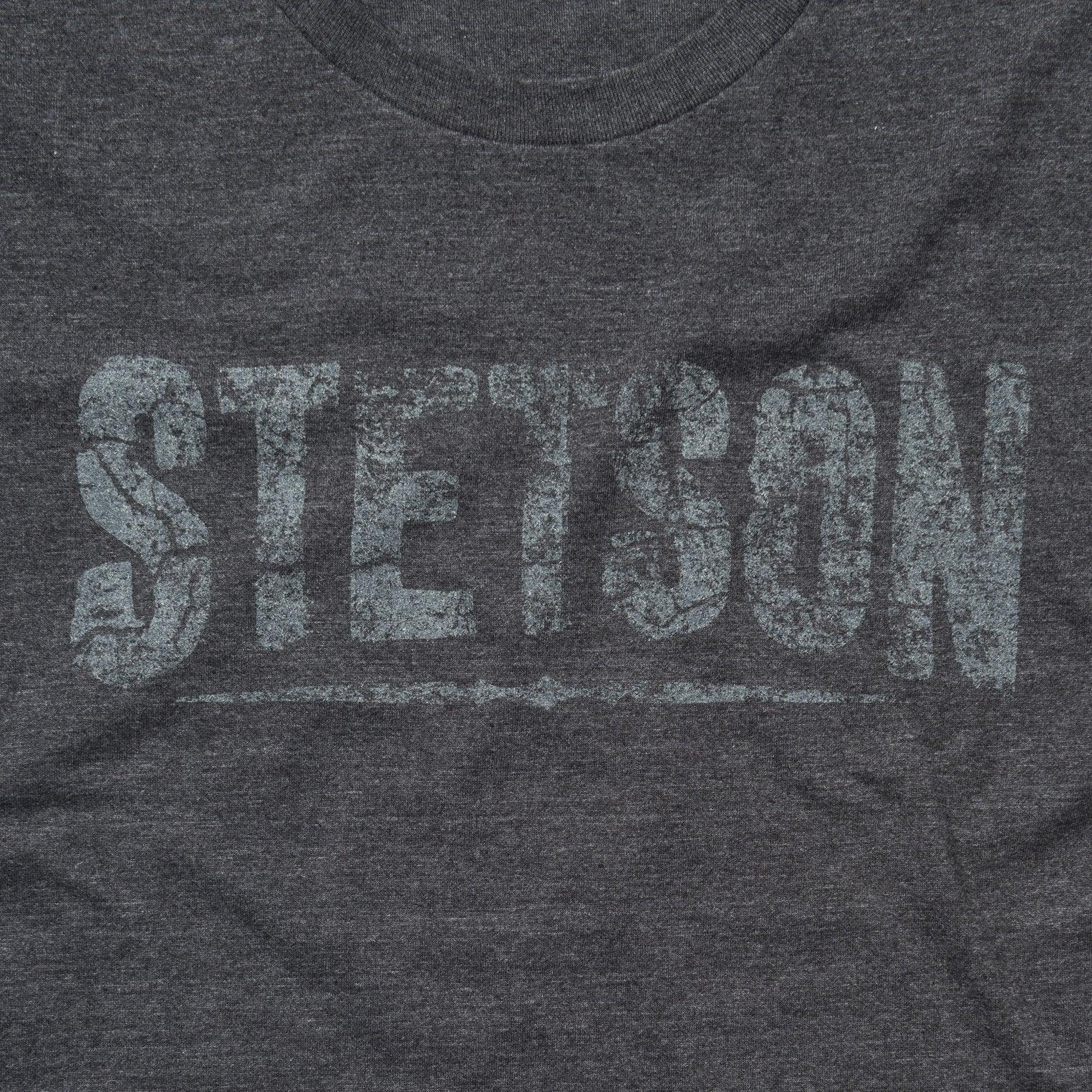 Stetson Distressed Stetson Graphic Tee - Flyclothing LLC