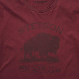 Stetson Red Bison Graphic Tee - Stetson - Flyclothing LLC