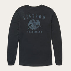 Stetson Black Long Sleeve Jersey T-Shirt - Flyclothing LLC