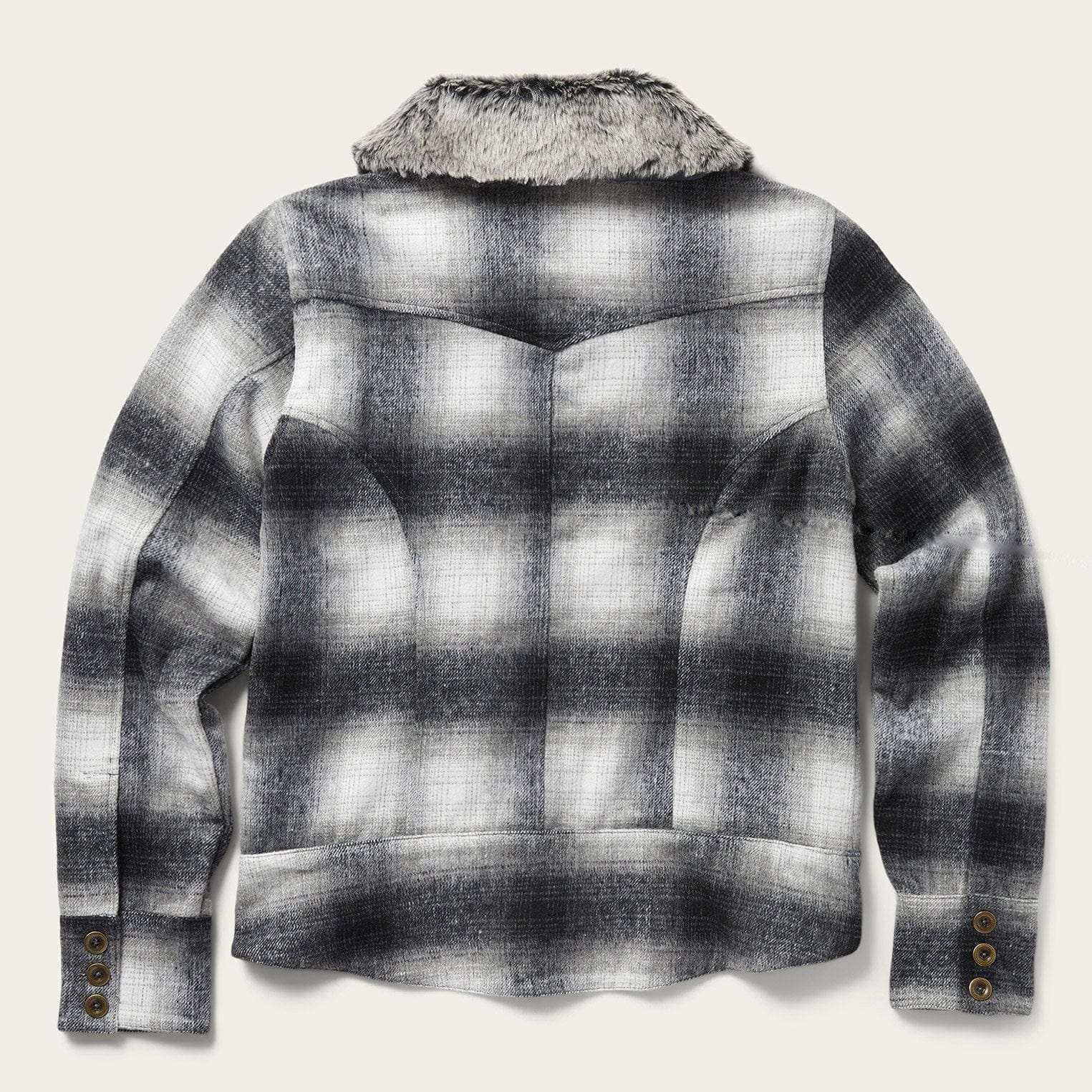 Stetson Plaid Cropped Jacket - Stetson - Flyclothing LLC