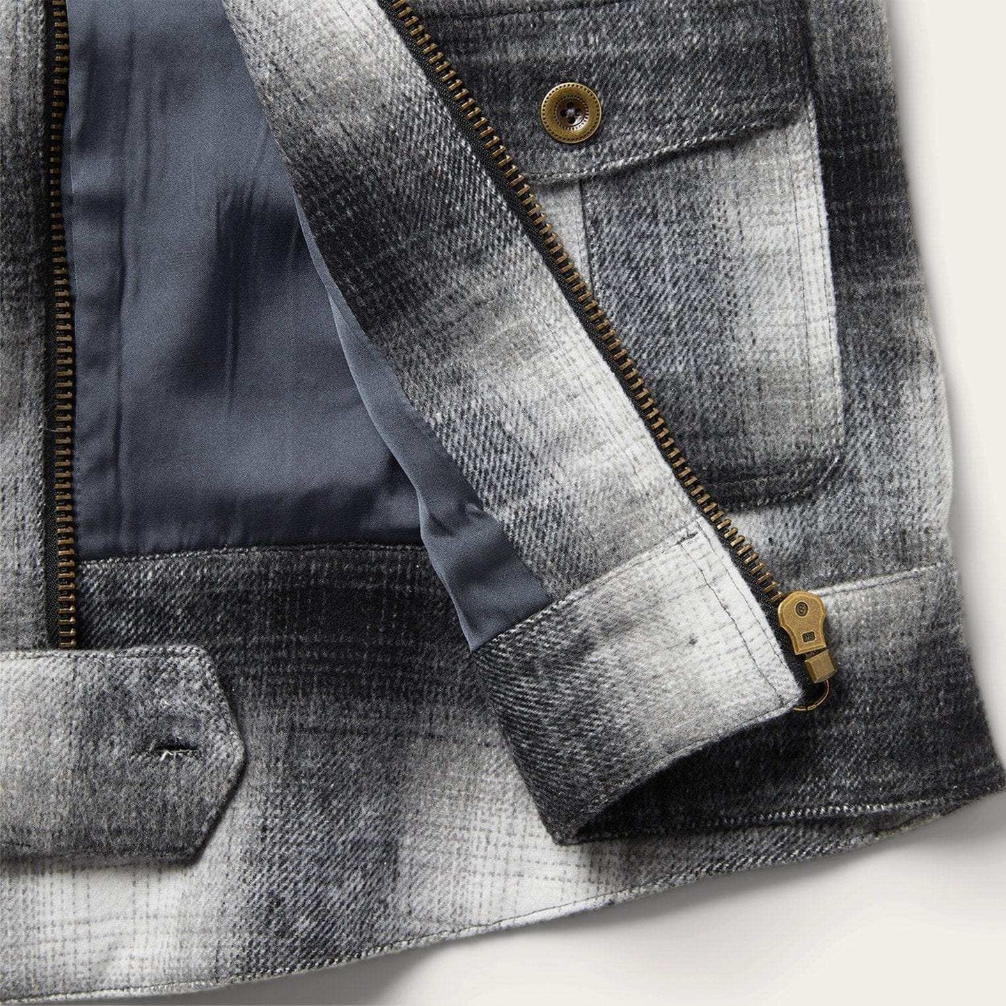 Stetson Plaid Cropped Jacket - Stetson - Flyclothing LLC