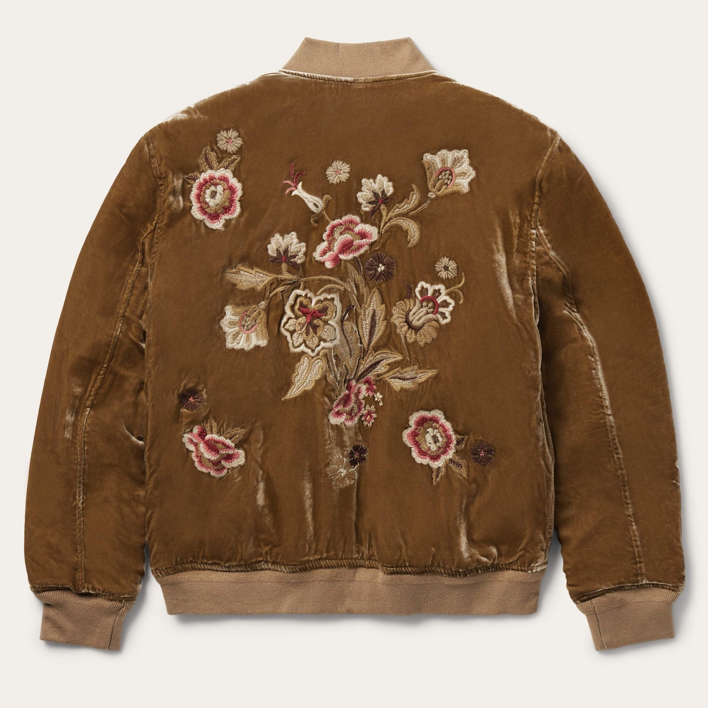 Stetson Embroidered Velvet Bomber Jacket - Stetson - Flyclothing LLC