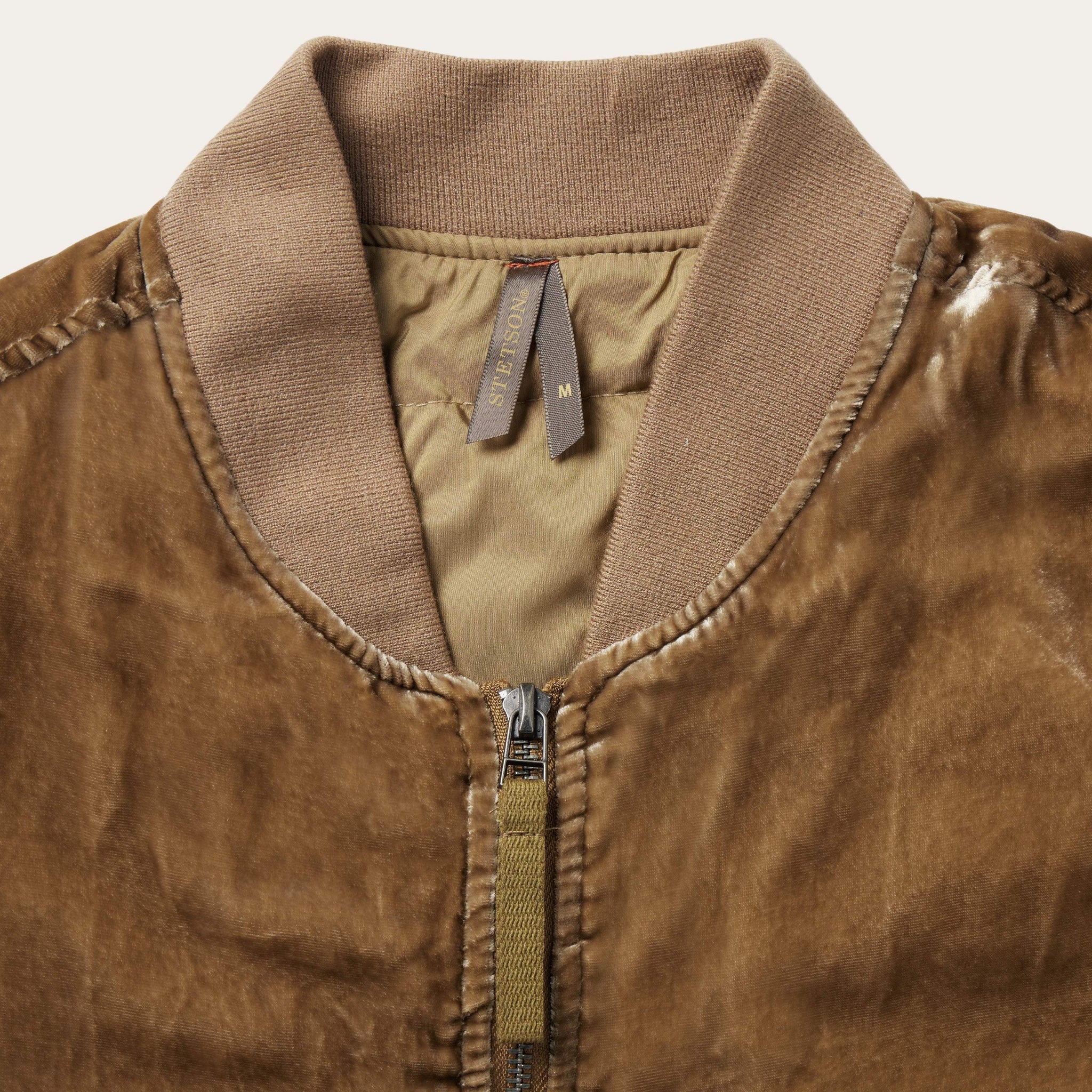 Stetson Embroidered Velvet Bomber Jacket - Stetson - Flyclothing LLC